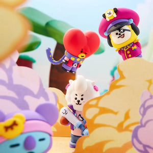 Brawl Stars X BT21 Official Authentic Goods Figure + Tracking