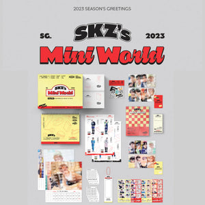 STRAY KIDS 2023 Official Season's Greetings - SKZ’s Mini World + JYP POB