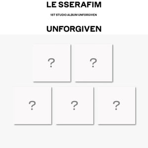LE SSERAFIM - UNFORGIVEN 1st Studio Album COMPACT Ver. (You Can Choose MEMBER) + Weverse PO