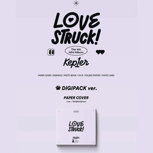 Kep1er - LOVESTRUCK! Digipack Ver (You Can Choose Version)