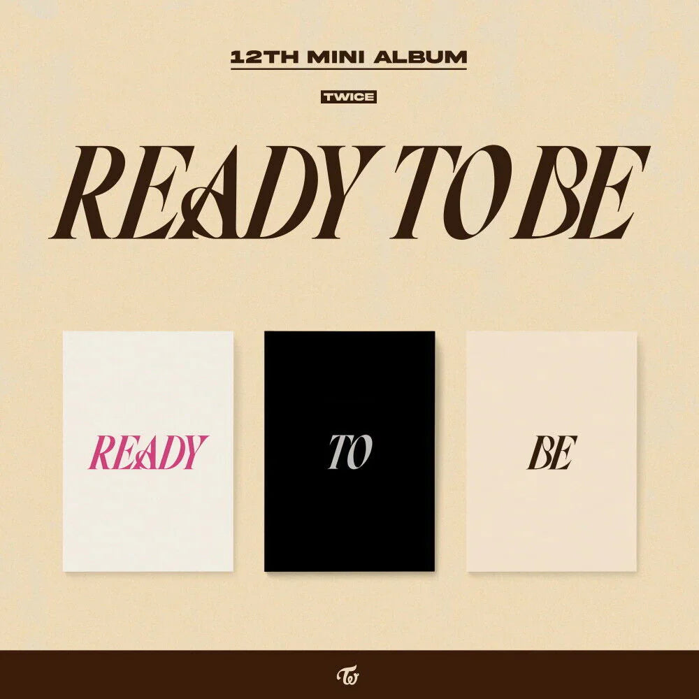 TWICE - READY TO BE + PO Benefit (You can Choose Version)