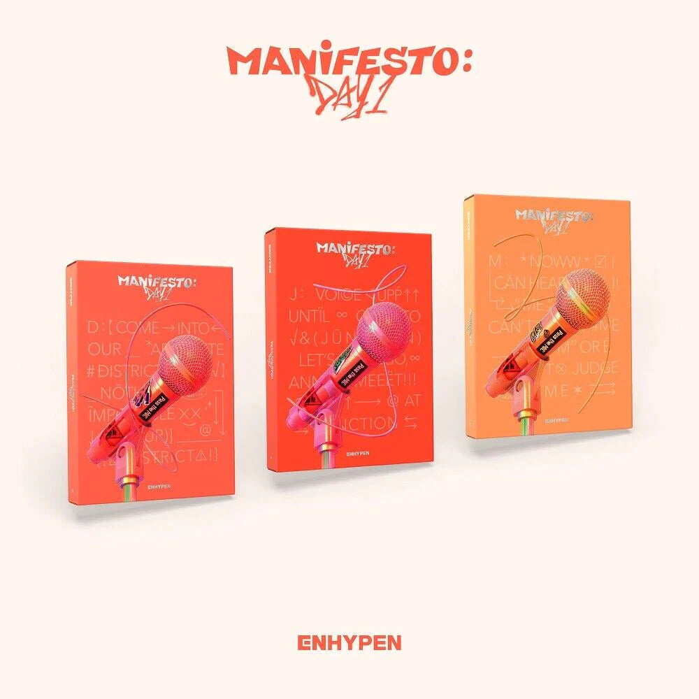 ENHYPEN - MANIFESTO: DAY 1 (You Can Choose Version)