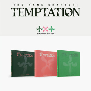 TOMORROW X TOGETHER TXT - The Name Chapter: TEMPTATION (You can choose ver + Weverse PO)