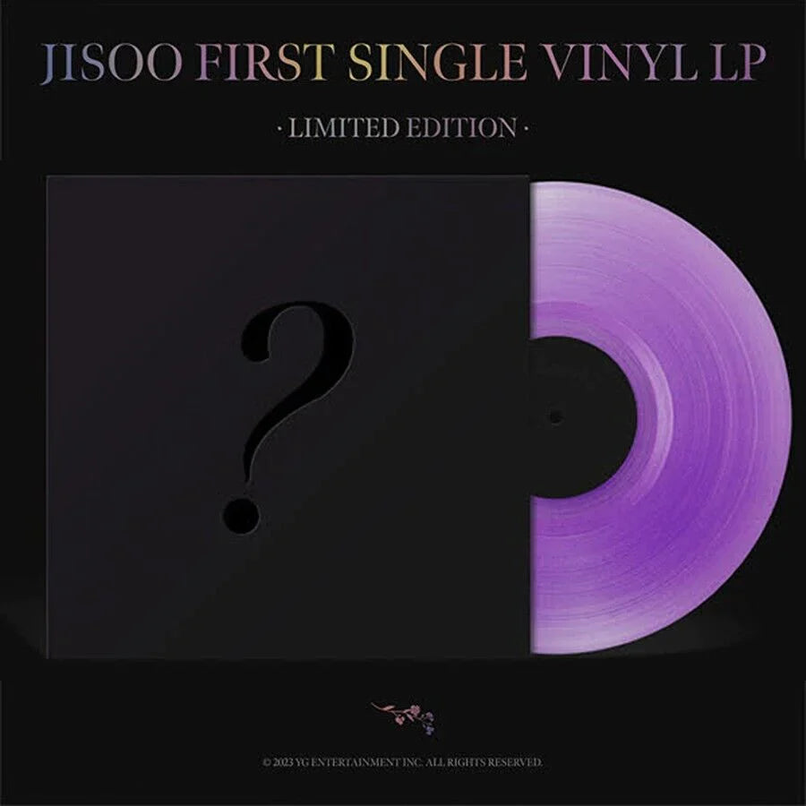 BLACKPINK JISOO First Single Album Vinyl LP Limited Edition
