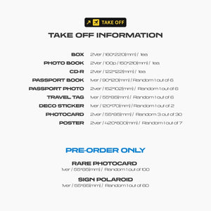 iKON - TAKE OFF 3rd Album (You Can Choose Version)