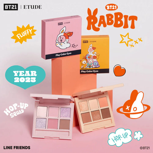 BT21 JAPAN - Official Etude House Cooky On Top Play Color Eyes