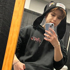 StrayKids Lee Know & Seungmin Style Knitted Hat with Long Ears