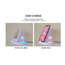 BT21 Official Baby Fast Wireless Stand Charger + Mirror