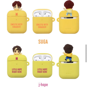 BTS Official Character Figure Airpods & Airpods Pro Case