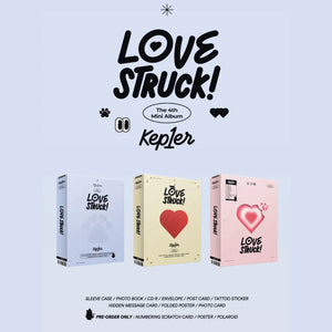 Kep1er - LOVESTRUCK! 4th Mini Album (You Can Choose Version)