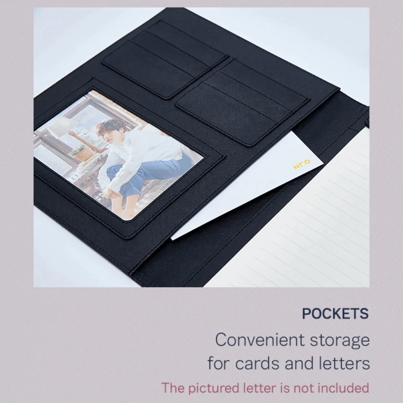 ARTIST MADE COLLECTION SUGA BLACK NOTE & COVER SET – kheartshop ARTIST MADE COLLECTION SUGA BLACK NOTE & COVER SET – kheartshop