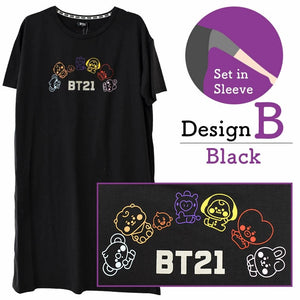 BT21 JAPAN - Official Pajama Dress Ver.1