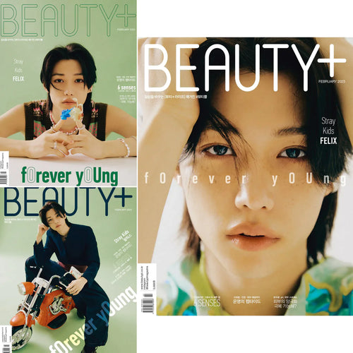 BEAUTY+ KOREA - STRAY KIDS FELIX 2023 February Coverman