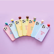BTS Official CHARACTER Figure Color Jelly Case Nickname Version (for iPhone and Samsung)