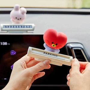 BT21 Official Minini Vehicle Number Plate