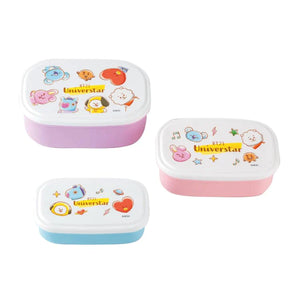 BT21 JAPAN - Official Seal Container 3 Piece Set