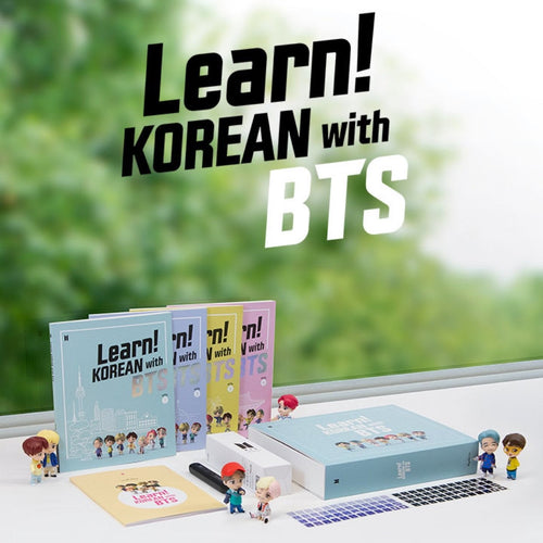 BTS Official - Learn! KOREAN with BTS BOOK Package + FREE Express Shipping