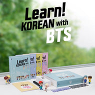 BTS Official - Learn! KOREAN with BTS BOOK Package + FREE Express Shipping