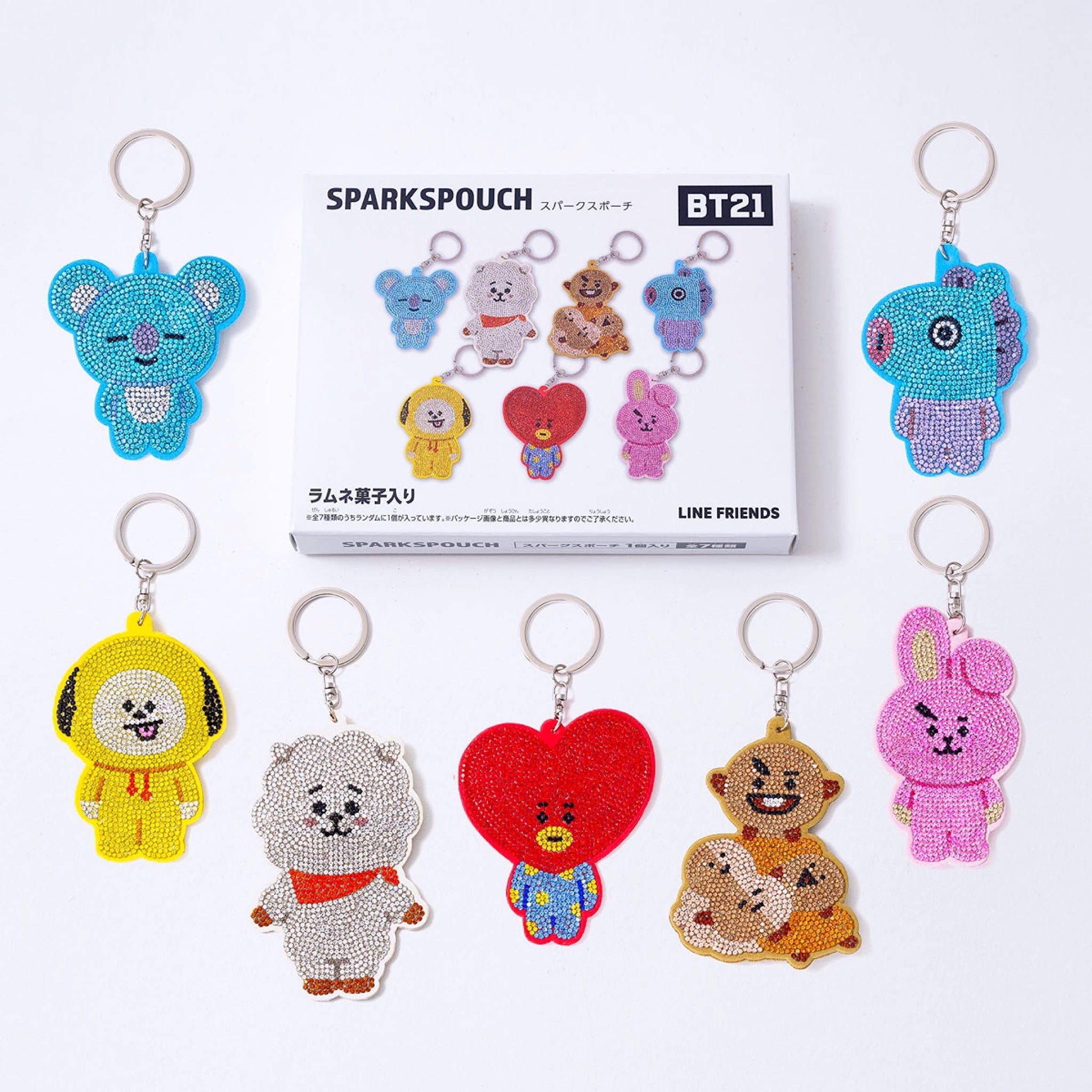 【人気No.1】 JAPAN BT21 - kheartshop – Silhouette Porch Spark Official クリアファイル