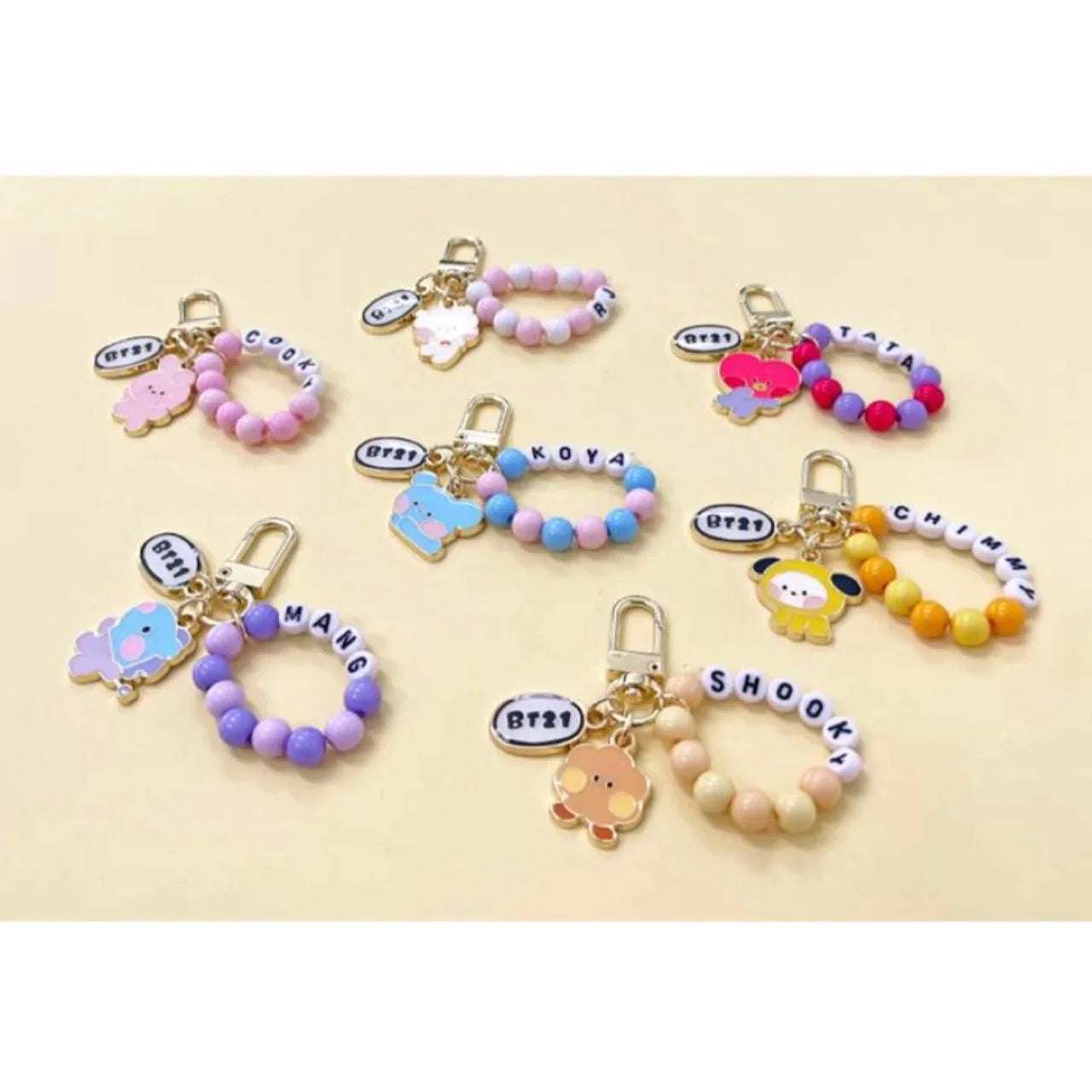 Bt21 2025 metal keyring