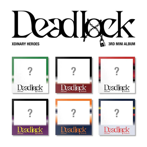 XDINARY HEROES - Deadlock 3rd Mini Album ( Compact Edition / You Can Choose Ver. )