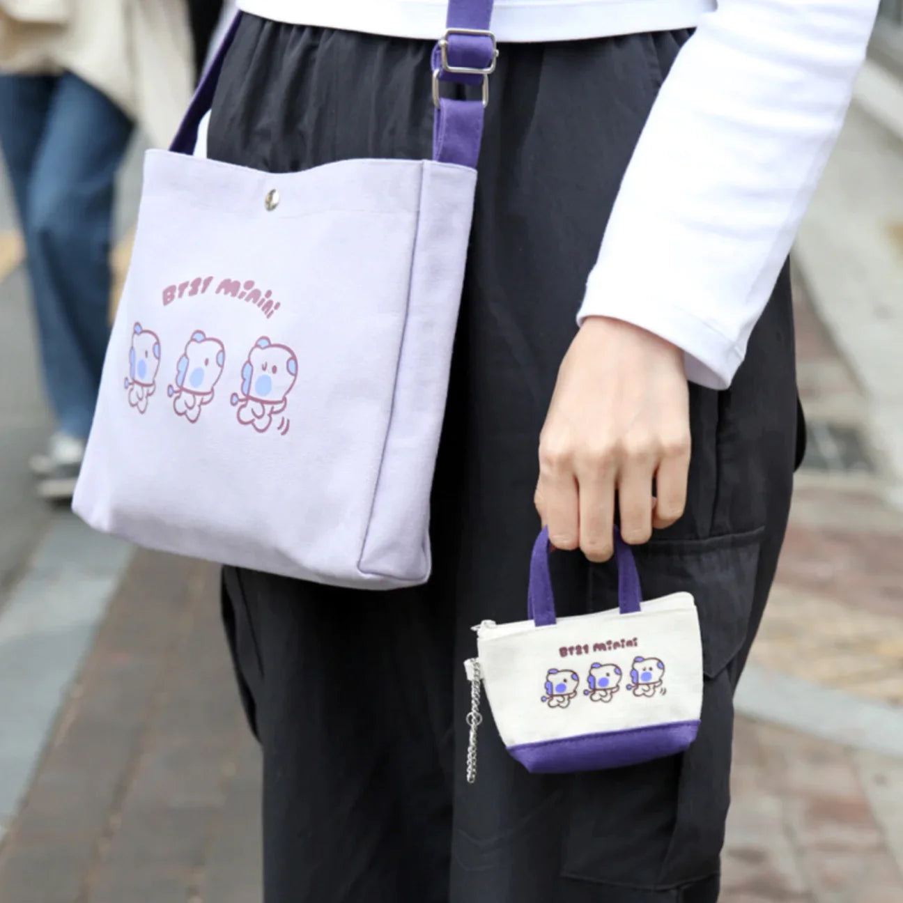 Bt21 canvas sale cross bag