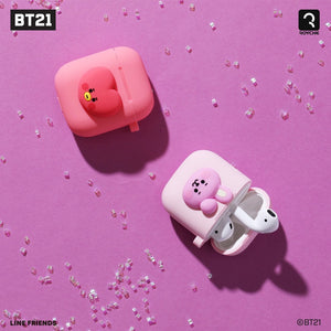BT21 Official Baby Silicone Charging Airpods Case