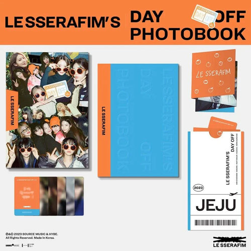 LE SSERAFIM - Day Off in JEJU Photobook