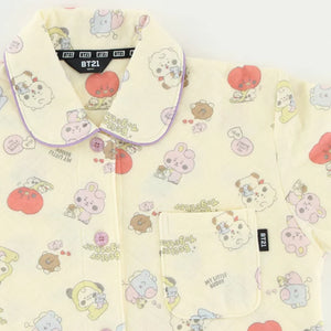 BT21 JAPAN - Official Quilted Pajama Set