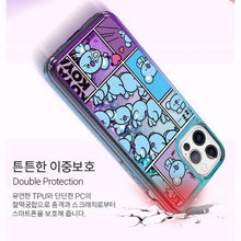 BT21 Official Focus On Me Bling Aqua Case (For Samsung)