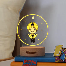 TinyTAN Official Acrylic Mood Light Butter Ver.
