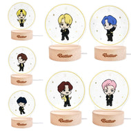 TinyTAN Official Acrylic Mood Light Butter Ver.