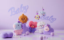 BT21 Baby Official Flat Fur Standing Doll Purple Heart Edition