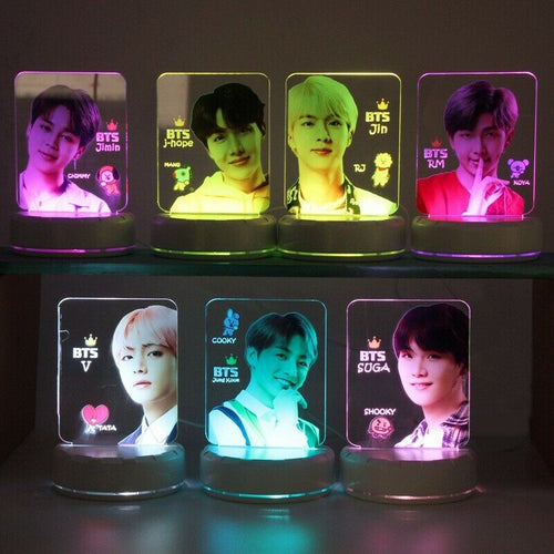 [BTS] Mood Light 7 Colors LED Lamp