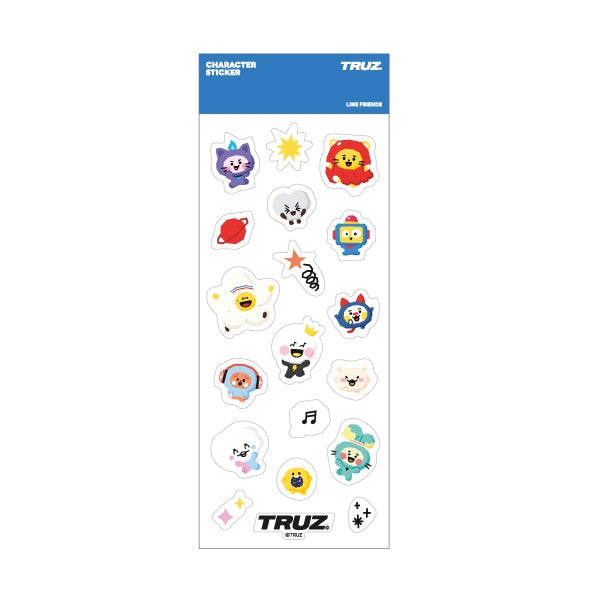 TRUZ - Official Character Stickers